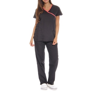 Summer Hospital Medical Unisex <b>Scrub</b> Suits Comfortable Knitted Fabric Nursing Surgical Uniform Sets Doctor Wear Ronpex - Product Image 2