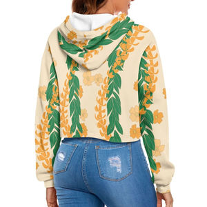 Breathable Quick Dry Casual Solid Color <b>Crop</b> <b>Top</b> sublimation <b>Hoodies</b> Comfortable High Quality sublimation <b>Crop</b> <b>Top</b> Hoodie - Product Image 2