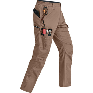 OEM ODM Utility Reinforced <b>Work</b> Pants Premium Heavy Duty <b>Cargo</b> Workwear Trousers Manufacturer Supplier Factory Exporter - Product Image 1