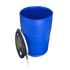 Bidones azules de alta resistencia de 200 litros para la industria química, farmacéutica y alimentaria, venta al por mayor. - Product Image 2