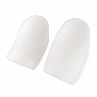 Semelles rehausseuses en TPE blanc souple, absorbant les chocs, pour chaussures de marche et usage quotidien – Vente chaude
