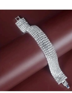 Hermosa Pulsera de Diamantes Moissanite de Forma Redonda, Plata de Ley 925, Pulsera Personalizada, Regalo de Boda - Product Image 4
