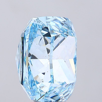 Diamante cultivado en laboratorio de calidad superior, color azul intenso, certificado por IGI, pulido excelente, CVD, piedra suelta para venta al por mayor.