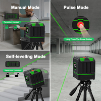 Niveau laser sndway 4d 16 lignes horizontales et verticales avec télécommande 360 niveaux laser auto-nivelants