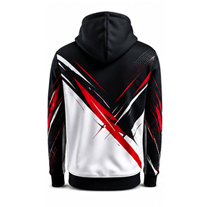 Sweat-shirts à capuche personnalisés pour hommes, sublimation OEM ODM, vêtements d'équipe, entraînement sportif, fitness, gym, pull à capuche personnalisé - Product Image 4