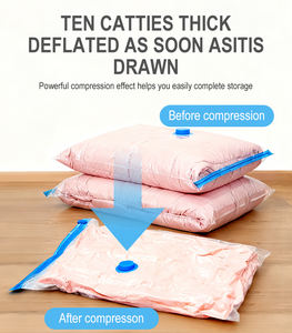 Sac de compression sous vide à grande capacité, étanche, anti-insectes, pour le rangement des couettes et des vêtements - Product Image 5