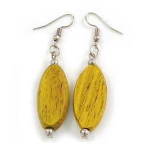 Pendientes de Aro de Madera MN EXPORTS, Estilo Bohemio, Forma Redonda, Unisex, Joyería de Moda para Fiestas, Origen Islámico, Uttar Pradesh - Product Image 1