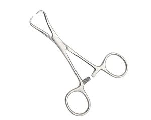 Pinza Quirúrgica Manual de Acero Inoxidable de Grado Médico de Alta Calidad, Tipo Backhaus, para Toallas - Product Image 1