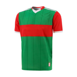 Men Football Uniform Set Mans Vintage Football Jerseys Sports Training Breathable Quick Dry Half Sleeve Retro Soccer Jersey - Product Image 2