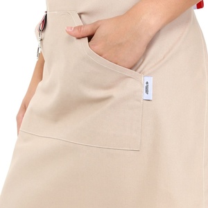 Wholesale Pure Polyester Solid Color Kitchen Cooking <b>Apron</b> With Custom Print Logo - Product Image 3