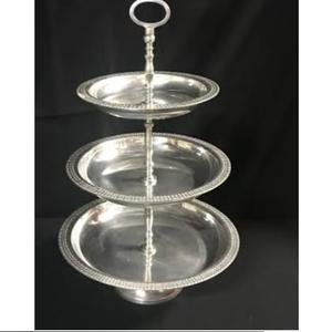 Soportes Decorativos para Pasteles de Boda y Postres con Acabado Esmaltado, Vajilla Decorativa para Servir en Mesa para Fiestas - Product Image 3