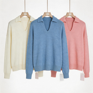 เสื้อเชิ้ตผู้หญิงลำลองขายส่ง ผ้าฝ้าย 100% แห้งเร็ว เป็นมิตรกับสิ่งแวดล้อม ระบายอากาศได้ดี เนื้อผ้านุ่ม แขนสั้น - Product Image 5