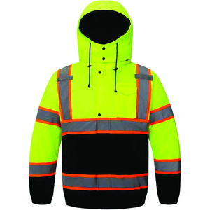 Veste de sécurité réfléchissante, vêtements de travail haute visibilité pour la construction industrielle, l'entrepôt et la circulation - Product Image 4