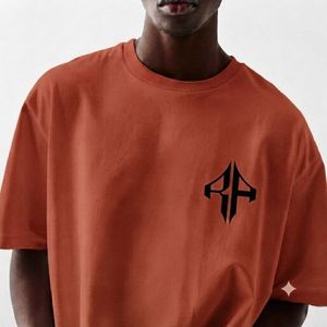 Camiseta Extra Grande de Primera Calidad para Hombre, 100% Algodón, con Logotipo Personalizado Serigrafiado en la Parte Delantera, Casual, Azul Marino, de Secado Rápido, Cuello Redondo - Product Image 5