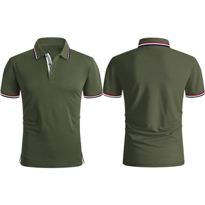Nuevo Diseño de Camiseta Polo para Hombre, Venta Caliente, Tela Suave Antiarrugas, Camiseta Polo para Hombre de Última Moda y Alta Calidad, Disponible al por Mayor - Product Image 1