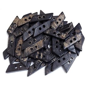 Handcrafted Eco-Friendly Animal Style Buffalo Horn <b>Toggle</b> with Polished Technique High Quality Natural Material Jewelry - Product Image 1