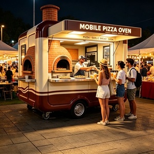 Carrito Comercial para Pollo Asado y Pollo Jamaicano con Horno, Exhibidor y Estación de Salsa Jerk para Festivales Caribeños - Product Image 4