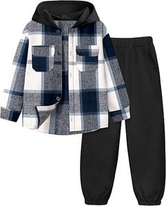 Léger mais chaud, parfait pour l'école, les jeux, les voyages, les tenues décontractées, coutures de qualité supérieure, tissu de qualité, long. - Product Image 1