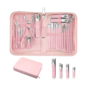 ชุดอุปกรณ์ดูแลเล็บมืออาชีพ ขายส่ง คุณภาพดี ราคาถูก ชุดเครื่องมือทำเล็บมือและเล็บเท้า สแตนเลส สีสันโดดเด่น - Product Image 2