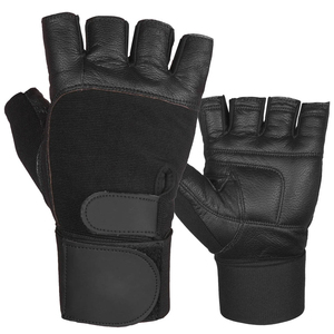 Professional Weightlifting Gloves with Adjustable Wrist Wraps Shock Absorbing Palm for Strength Training and Heavy Lifting - Product Image 5
