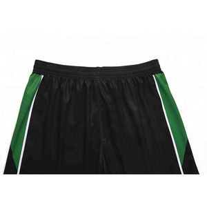 Ensemble d'uniformes de volley-ball unisexes personnalisés, sublimés, 100% polyester, maillot en mesh, shorts, col rond, poches, taille élastique, nom et numéro - Product Image 6