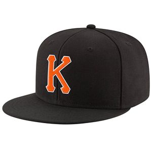 Casquette Snapback Unisexe Personnalisée Noire Orange-Blanche avec Broderie 3D en Satin, Réglable, pour le Sport, les Voyages et les Activités de Plein Air - Product Image 1