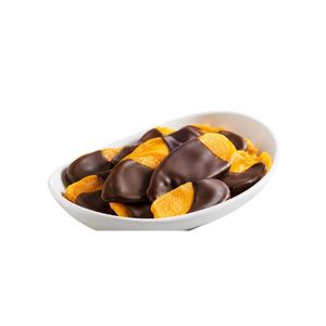 Blue Lotus Farm - Mango Deshidratado Delicioso y Sostenible Bañado en Sirope de Chocolate - Rebanadas Conservadas en Sirope - Snack Tropical Energético a Granel - Product Image 1