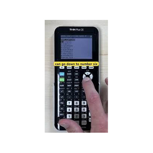เครื่องมือการศึกษา Texas Instruments TI 84 Plus สำหรับการกราฟสมการและการคำนวณทางวิทยาศาสตร์ - Product Image 1