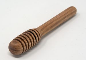 Wooden Honey Dipper Stick Natural Material Round Shape Polished Finish Reusable High Quality Kitchen for Tabletop Use - Product Image 4