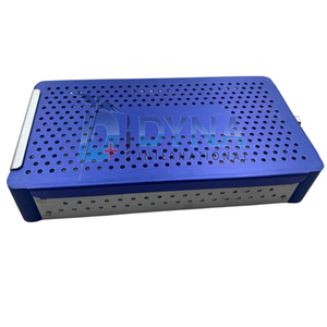 Boîte de Stérilisation Manuelle en Aluminium de Haute Qualité pour Instruments Chirurgicaux 245 x 150 x 50 mm (Revêtement Bleu) Certifiée CE pour Instruments Généraux - Product Image 3