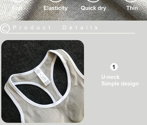 Ensemble de yoga bleu pour femme : Soutien-gorge de sport dos nageur et leggings taille haute, tenue d'entraînement deux pièces avec bordure contrastante et devant extensible sans couture - Product Image 5