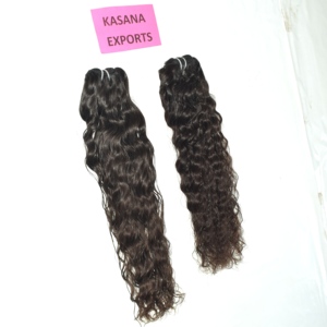 Indian <b>Hair</b> Blunt Cut Double Drawn Straight Virgin Remy Human <b>Hair</b> <b>Extensions</b> Machine Double Weft 100g Black <b>Color</b> <b>Clip</b>-<b>in</b> - Product Image 6