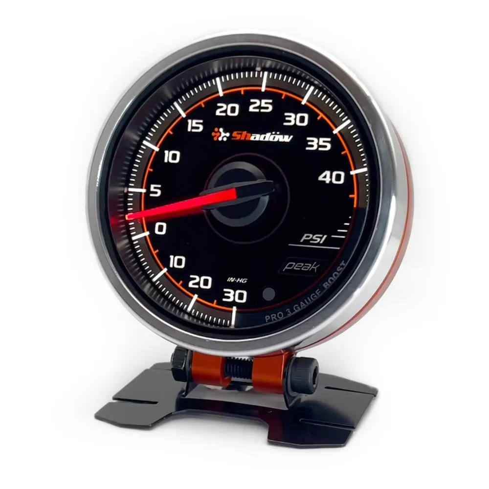 Turbo Auto Boost Pressure Meter Gauge