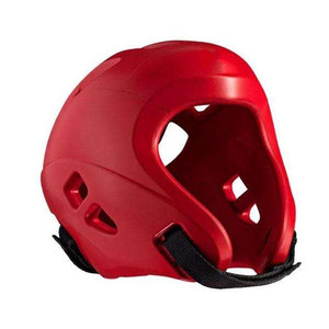 Protège-tête de boxe en cuir noir et marron, équipement de protection avec fermeture auto-agrippante pour adultes, unisexe, utilisation universelle - Product Image 4