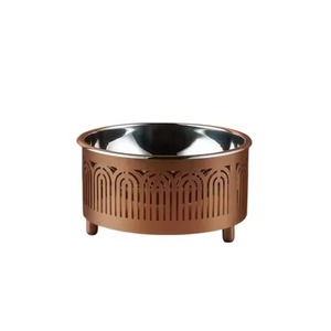 Bol à chocolat au design unique, plateau carré en acier inoxydable, pots à couvercle en forme de dôme, finition miroir, ensemble de service pour douceurs arabes, bol à chocolat - Product Image 2