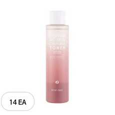 Tónico Facial Dewytree AC Calamine 200ml, 14 Unidades, Líquido para Piel Sensible, The Clean Lab - Product Image 1