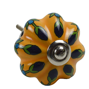 Designer Porcelain Cabinet <b>Knobs</b> Best <b>for</b> Indoor Furniture Decor <b>Knobs</b> Colored and Painted Finishing Designer <b>Knobs</b> - Product Image 2
