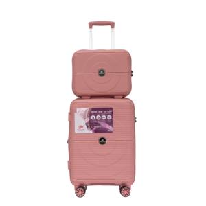 Proveedor de Vietnam, Juego de Maletas Rígidas de Polipropileno 100% Premium, Bolsas de Viaje con Ruedas Giratorias 360°, Personalizables, OEM, Venta al Por Mayor - Product Image 3