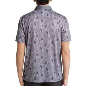 เสื้อโปโลผู้ชายเนื้อผ้านุ่มพิมพ์ลายแบบซับลิเมชั่น พรีเมียมสำหรับฤดูร้อน ดีไซน์ใหม่ กระดุมติดแบบควอเตอร์  ออกแบบอย่างสมบูรณ์แบบ ตอบโจทย์ความต้องการสูงสุด - Product Image 2