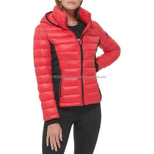 Hot Selling Premium Quality Puffer Jackets <b>Slim</b> Fit Cotton Polyester Made Puffer Jacket For women - Product Image 2