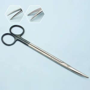 Tijeras de Tenotomía Manuales Reynolds Steel de 7 Pulgadas, Grado Alemán Supercut, Curvas, para Cirugía Plástica, SurgiRight - Product Image 4