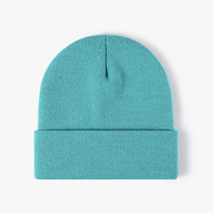 Gorro de Punto Enrollable, Gorro de Invierno Cálido y Suave, Gorro de Lana Elástica para Actividades al Aire Libre, Estilo Casual, Uso Diario - Product Image 3
