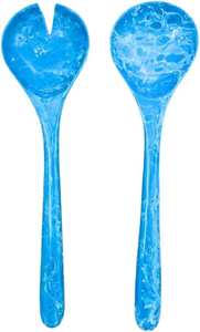 Ensemble cuillère et fourchette 2 pièces en résine au design unique, très demandé, pour service de salade, idéal pour hôtels et restaurants, à prix de gros - Product Image 4