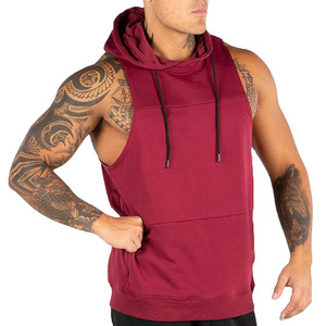 Camiseta sin mangas para hombre, para gimnasio, entrenamiento muscular, chaleco deportivo, ropa deportiva informal, algodón/bambú, antipilling, de secado rápido - Product Image 2