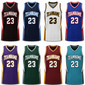 Camiseta de Baloncesto Personalizada OEM, Uniforme de Baloncesto Sublimado sin Mangas, Camiseta de Equipo, Fabricante de Ropa Deportiva de Marca Privada - Product Image 2