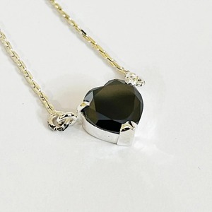 จี้โมอิสซาไนต์รูปหัวใจสีดำ 5 กะรัต ทำด้วยมือตามขนาดที่กำหนด - Product Image 4