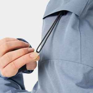 เสื้อแจ็คเก็ตสกีผู้ชายแบบกำหนดเองได้ กันน้ำ มีฮู้ด เสื้อผ้าสำหรับกิจกรรมกลางแจ้ง ปิดด้วยซิป กันลม พิมพ์โลโก้ - Product Image 5