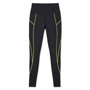 Leggings évasés taille mi-haute en mélange Spandex/Nylon de haute qualité, effet ventre plat, pour femmes, fitness et sport - Product Image 4