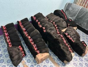 Extensions de cheveux ondulés de qualité supérieure, double épaisseur, coiffure bouclée glamour à bas prix par l'exportateur - Product Image 2