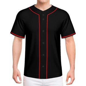 Maillots de baseball personnalisés de qualité supérieure pour jeunes, dernier design en couleur unie, respirants et abordables, postés par Dress Sports - Product Image 6